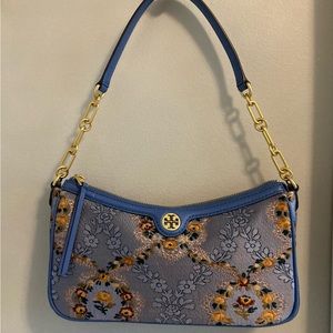 Tory Burch embroidered Studio bag